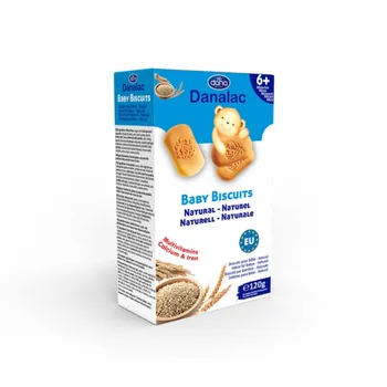 Biscuiti Natural 6m+, 120g, Danalac