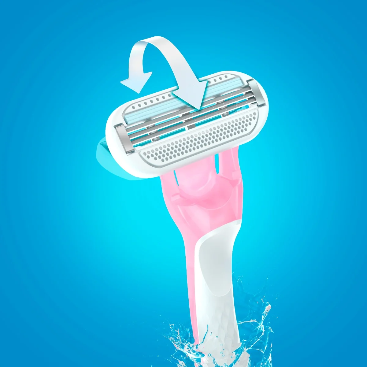 Set aparate de ras de unica folosinta Venus Sensitive, 4 bucati, Gillette