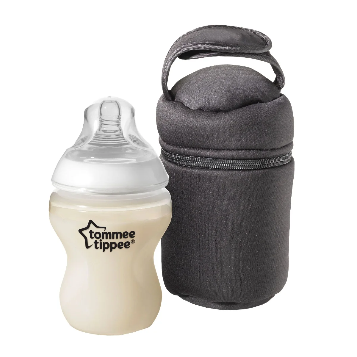 Huse pentru biberoane Closer to Nature termoizolante, 2 bucati, Tommee Tippee