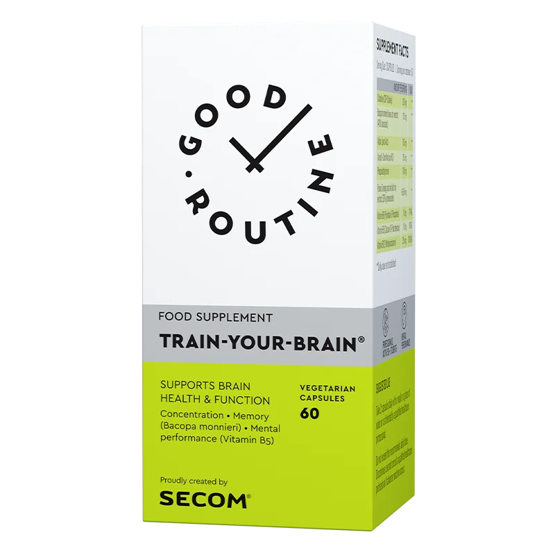 Train Your Brain Good Routine, 60 capsule, Secom