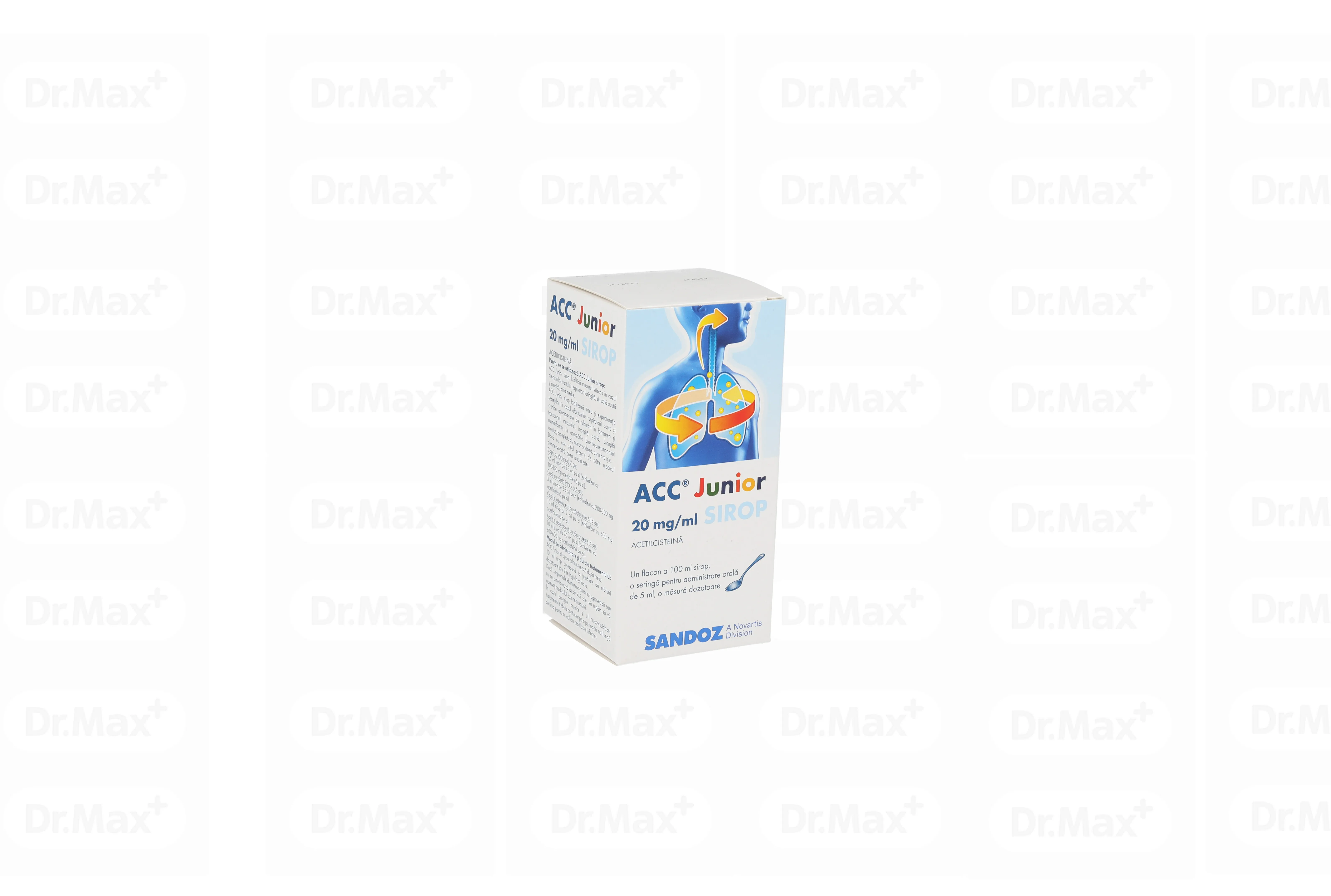 ACC Junior 20 mg/ml, 100ml, Sandoz 