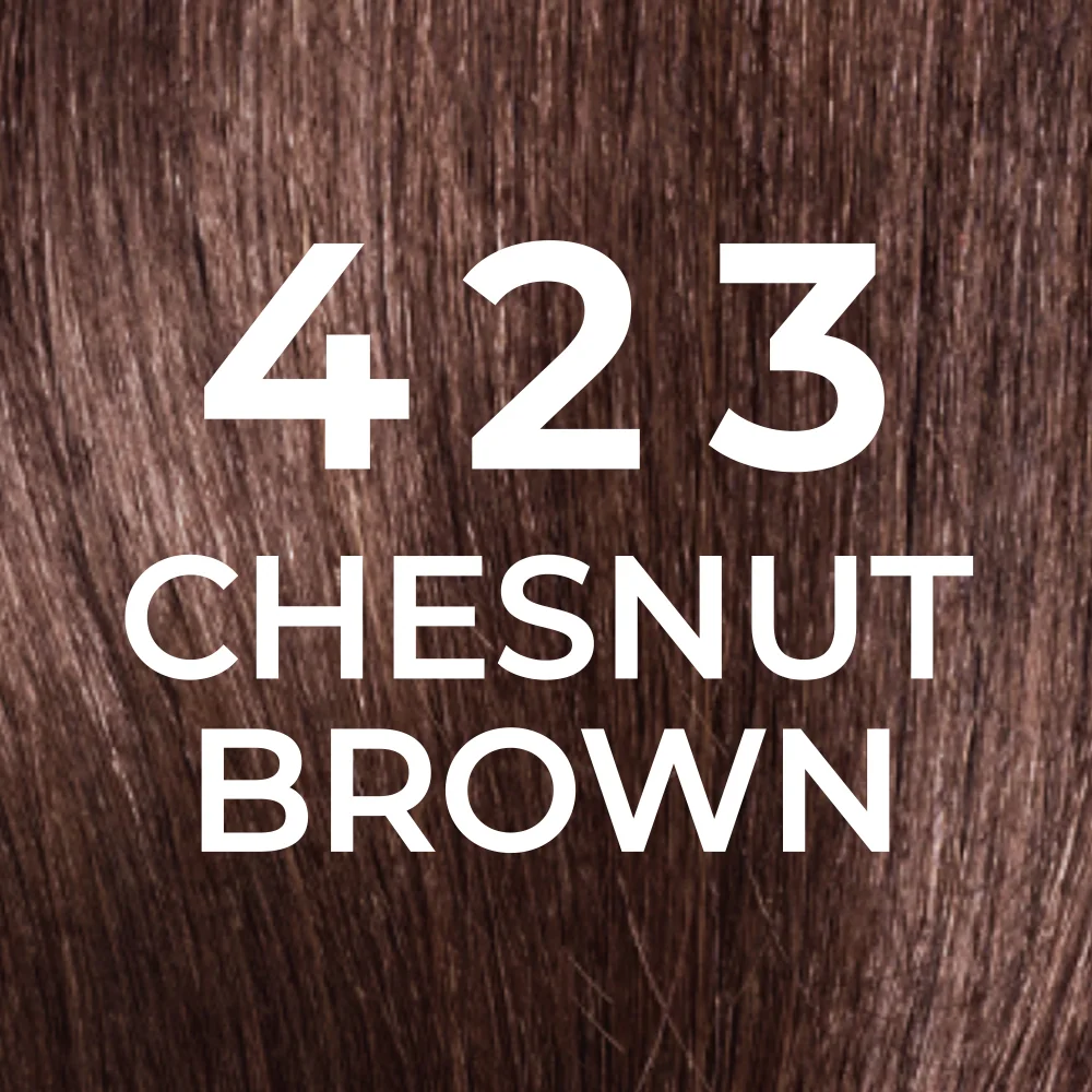 Vopsea de par semi-permanenta Casting Natural Gloss 423 Chestnut Brown, 180ml, L'Oreal Paris