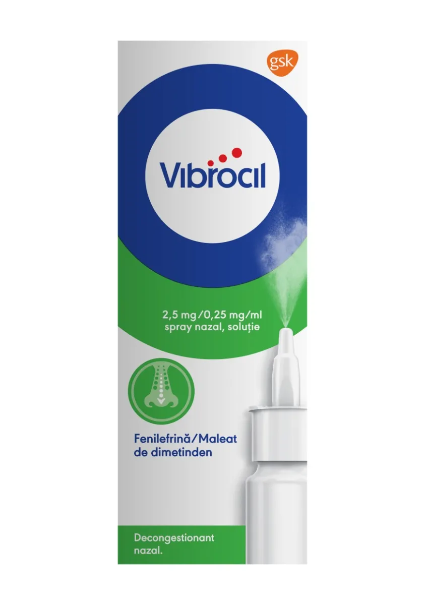 Vibrocil spray nazal, 15ml, GSK 