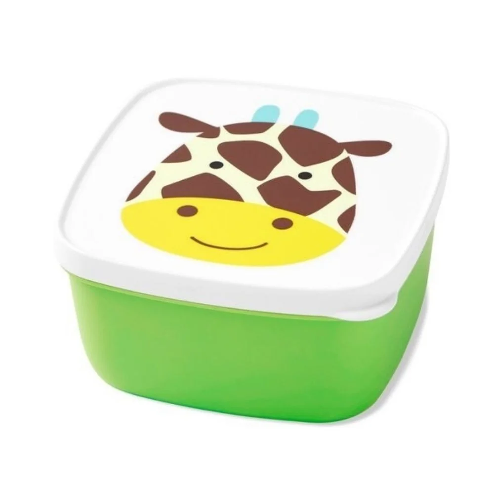 Set cutii pentru pranz Zoo Girafa, 3 bucati, Skip Hop