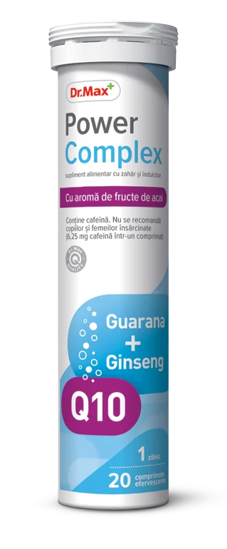 Dr. Max Power Complex, 20 comprimate efervescente