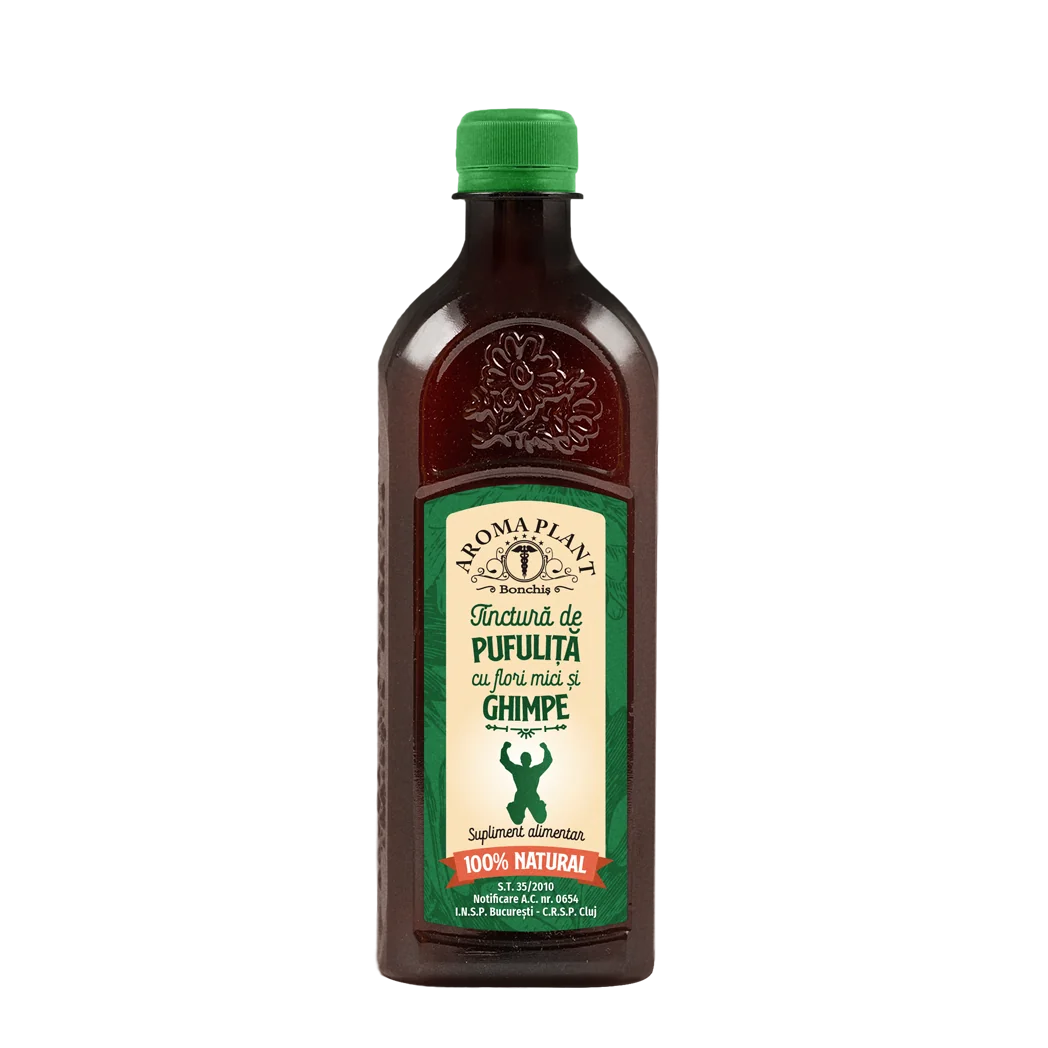 Tinctura de pufulita cu flori mici si ghimpe, 500ml, Aroma Plant Bonchis
