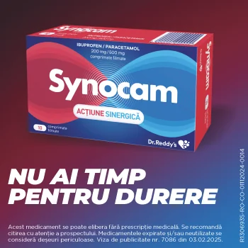 Synocam 200mg/500mg, 10 comprimate