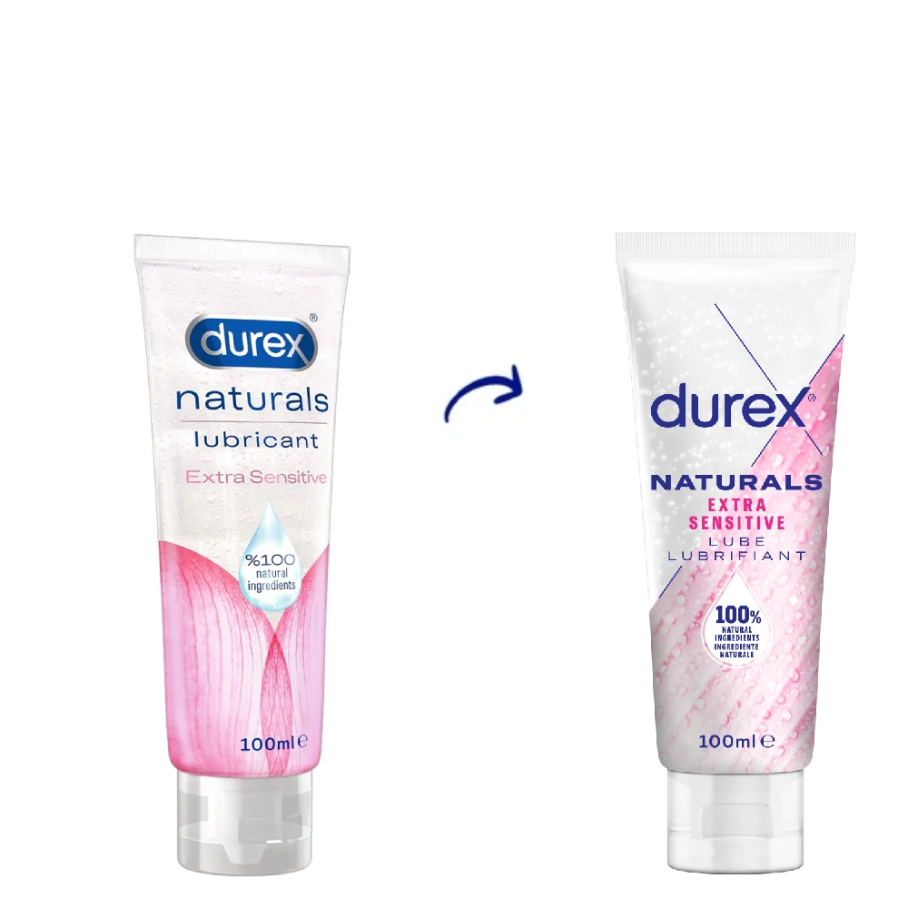 Lubrifiant Naturals Extra Sensitive, 100ml, Durex