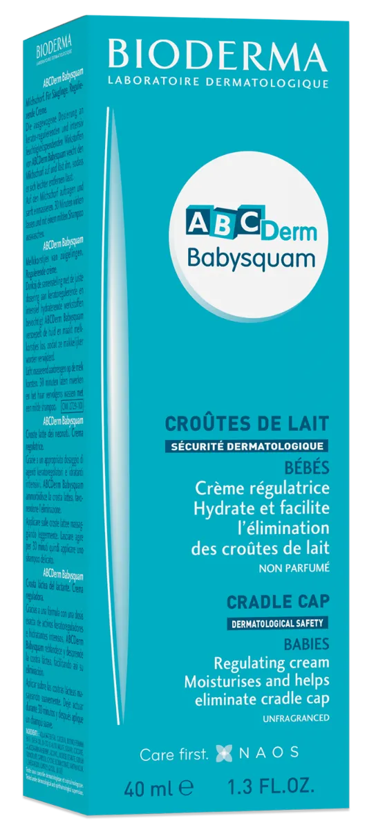 Crema tratament pentru scuame ABC Derm Babysquam, 40 ml, Bioderma 