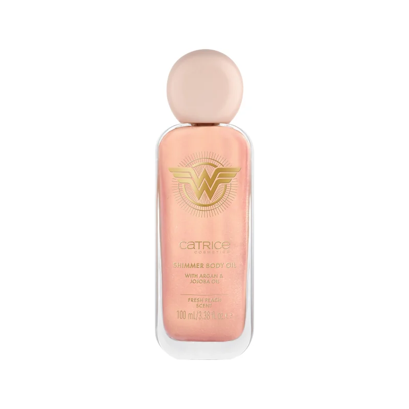Ulei de corp stralucitor 020 Wonder Woman, 100ml, Catrice 