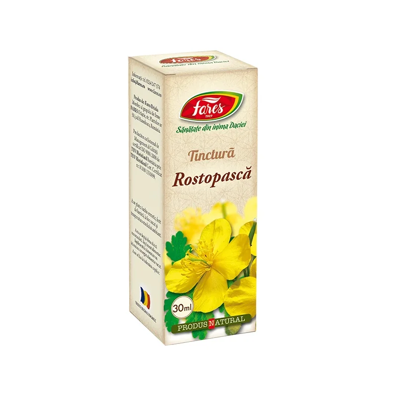 Tinctura de rostopasca, 30ml, Fares