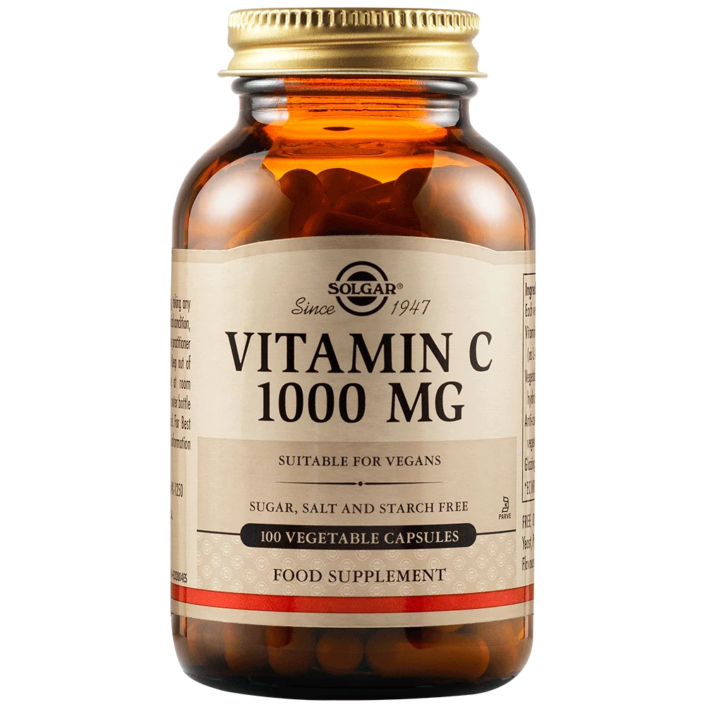 Vitamina C 1000mg, 100 capsule, Solgar