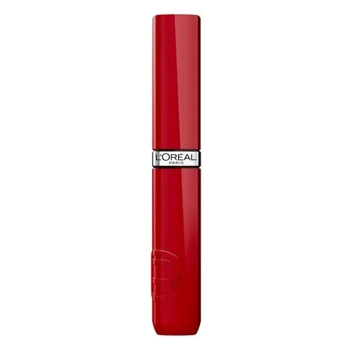 Ruj lichid cu stralucire de lac Infaillible Laque Resistance 420 Rouge Paris, 4.3ml, L'Oreal Paris