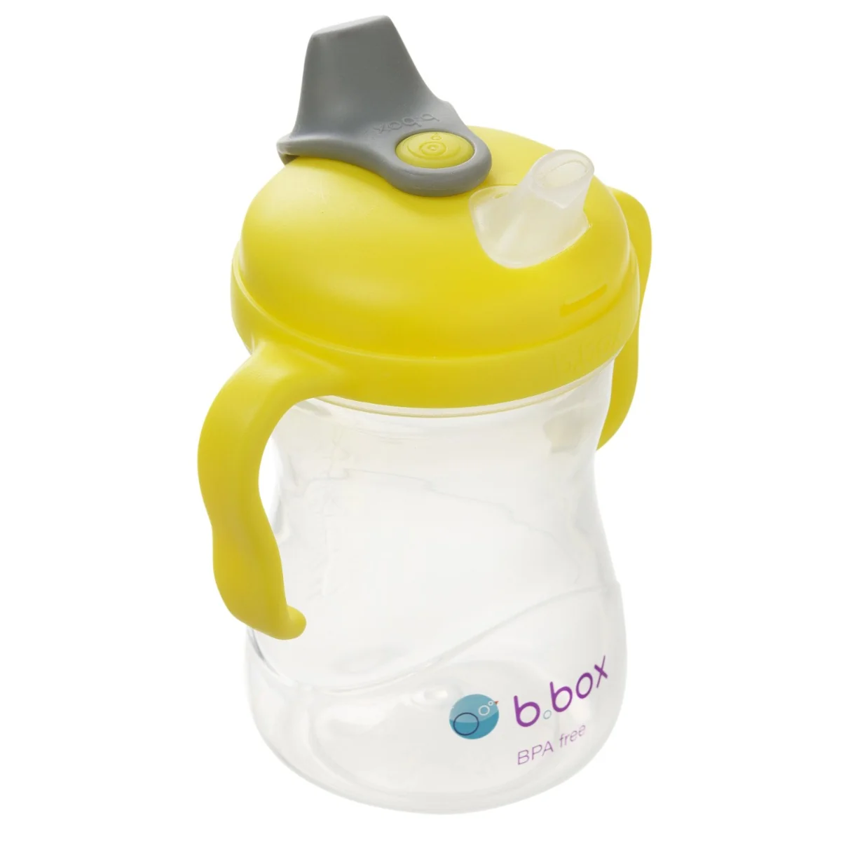 Cana cu 4 capace pentru +4 luni Galben, 240ml, Bbox