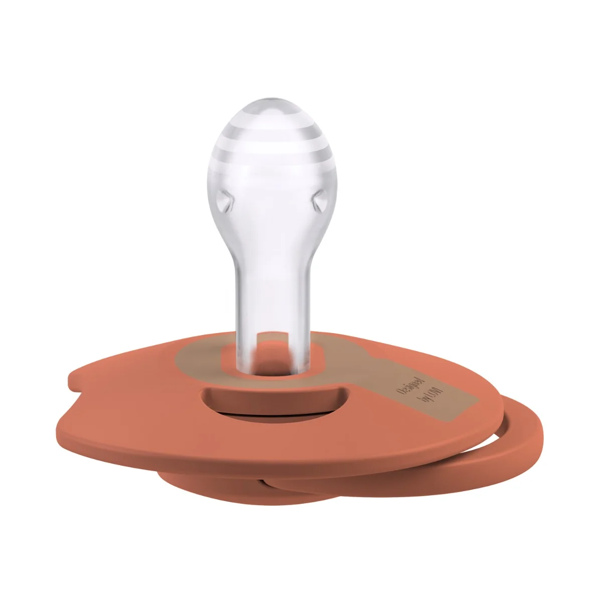 Set suzete din silicon pentru +18 luni Dynamic Prime Granola/Orange 34/411, 2 bucati, LOVI