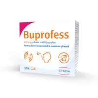 Buprofess 400mg, 10 plicuri, Stada