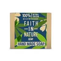 Sapun natural solid cu canepa, 100g, Faith in Nature