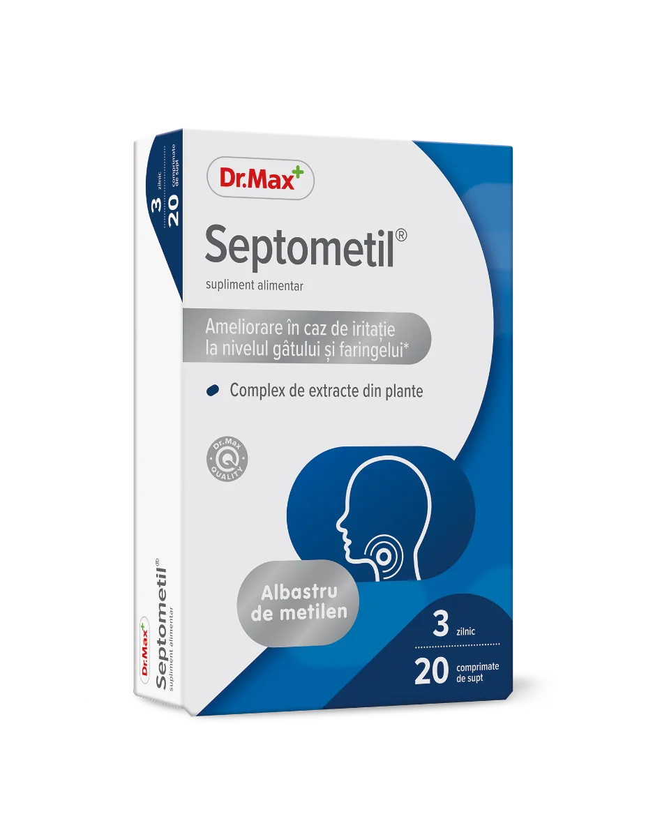 Dr. Max Septometil, 20 comprimate masticabile