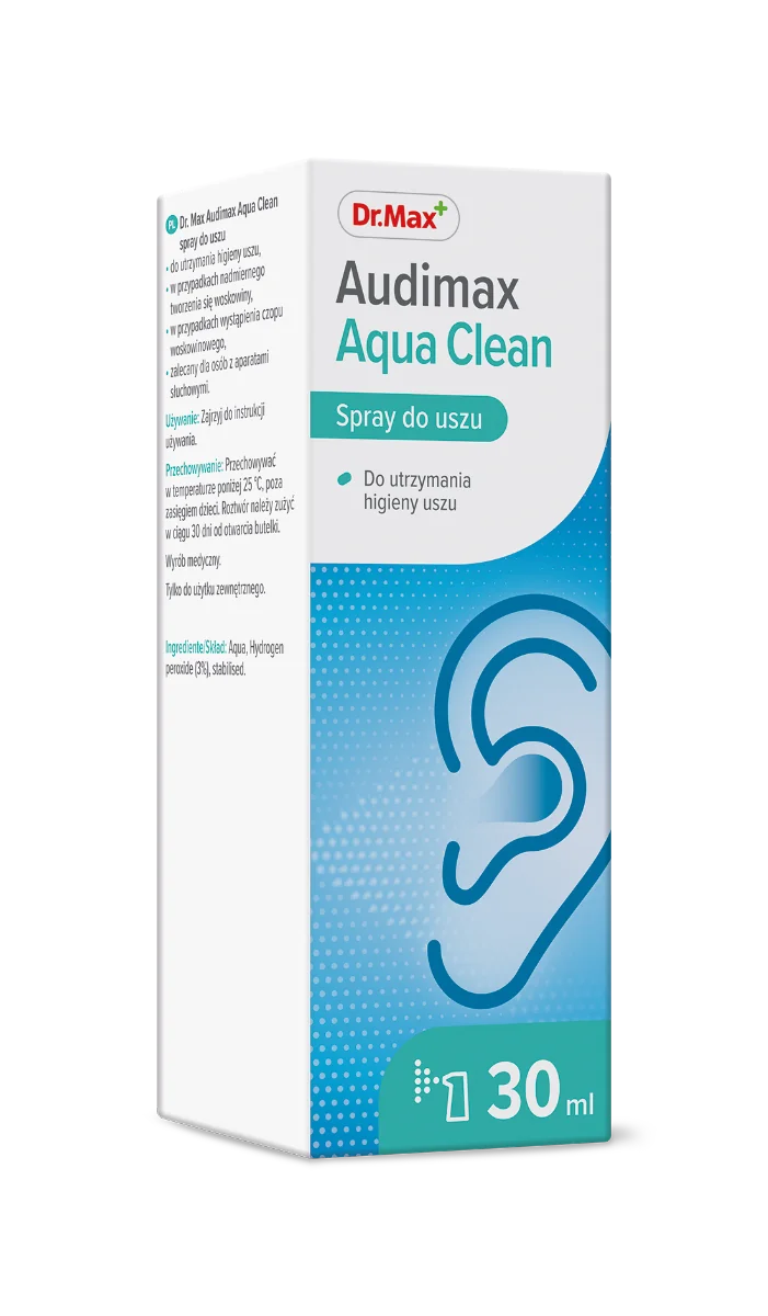Dr. Max Audimax Aqua Clean spray auricular, 30ml