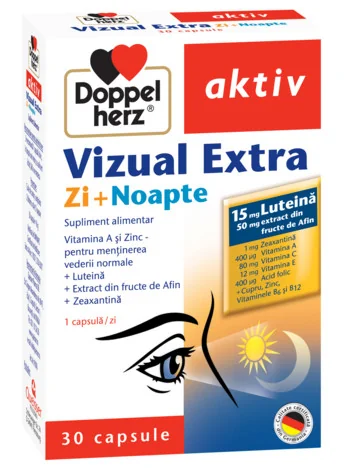 Vizual Extra Zi + Noapte, 30 capsule, Doppelherz