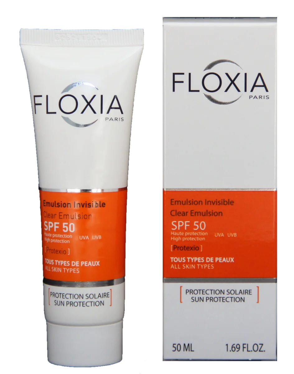 Emulsie invizibila SPF50, 50ml, Floxia 