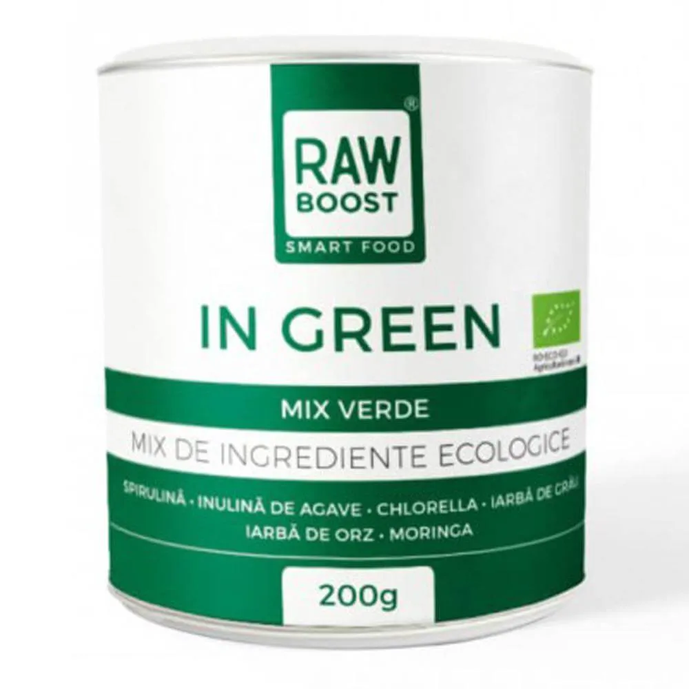 In Green mix verde Bio, 200g, Rawboost