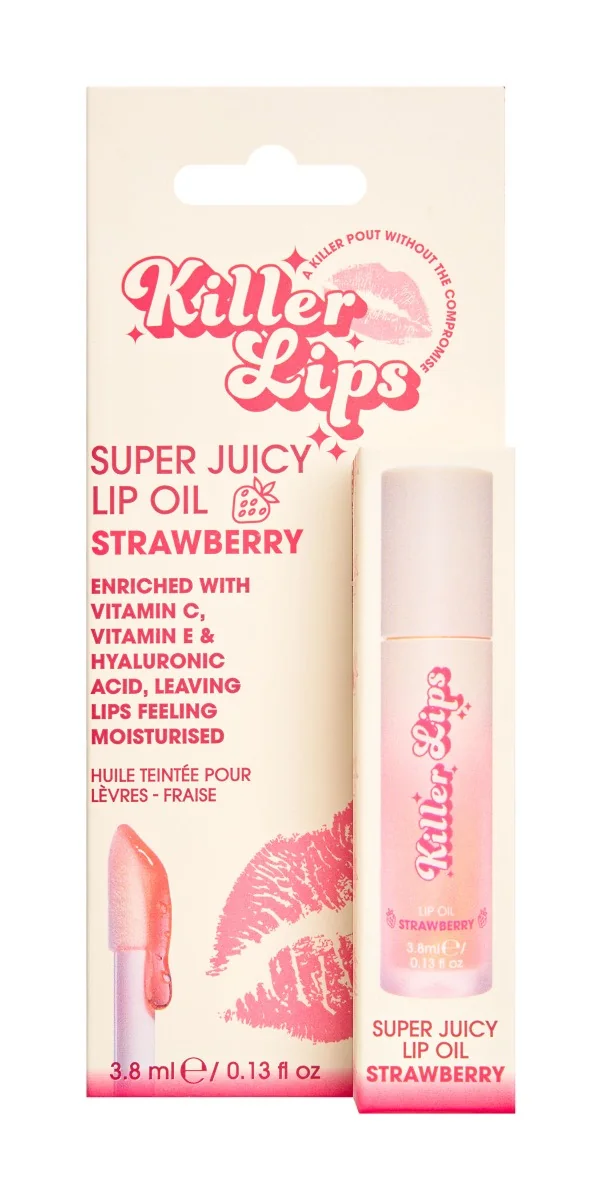 Ulei de buze Strawberry, 3.8ml, Killer Lips