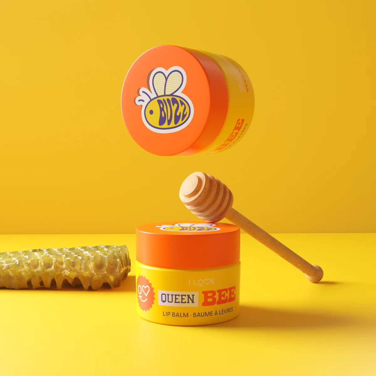 Balsam de buze Queen Bee, 10g, I Love Cosmetics