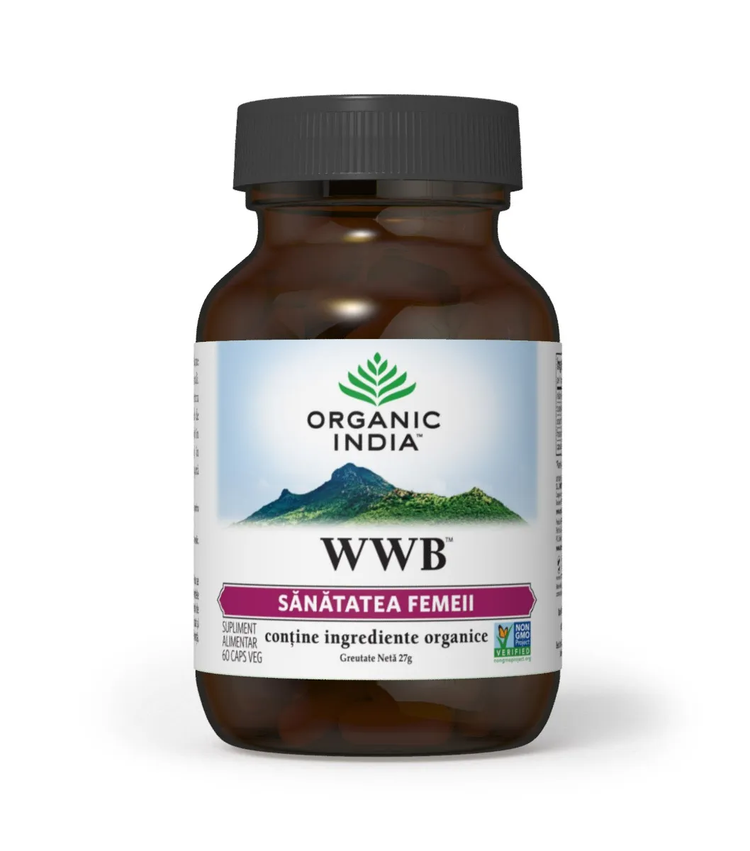 WWB, 60 capsule, Organic India 