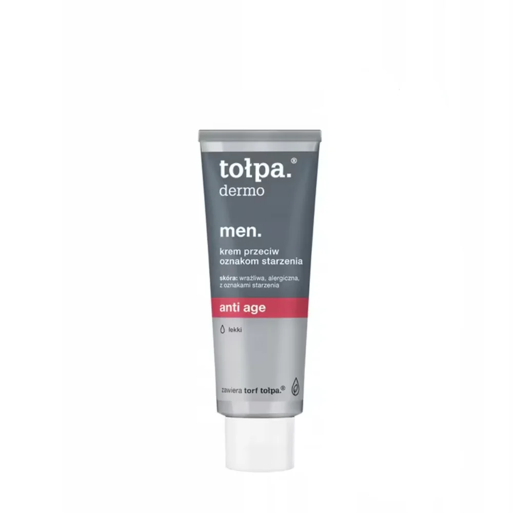 Crema impotriva semnelor de imbatranire Dermo Man Anti-Age, 40ml, Tolpa