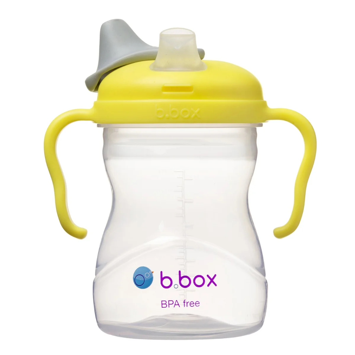 Cana cu 4 capace pentru +4 luni Galben, 240ml, Bbox