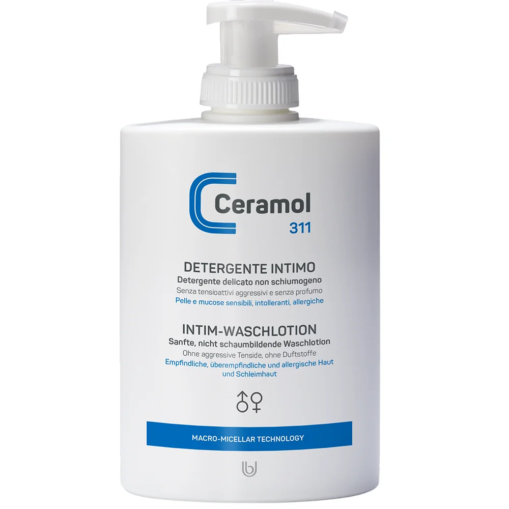 Gel igiena intima pentru piele senibila 311, 250ml, Ceramol