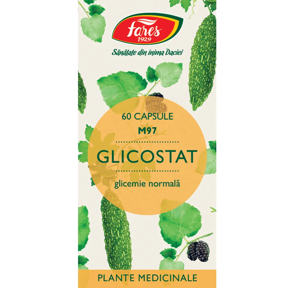 Glicostat,  60 capsule, Fares