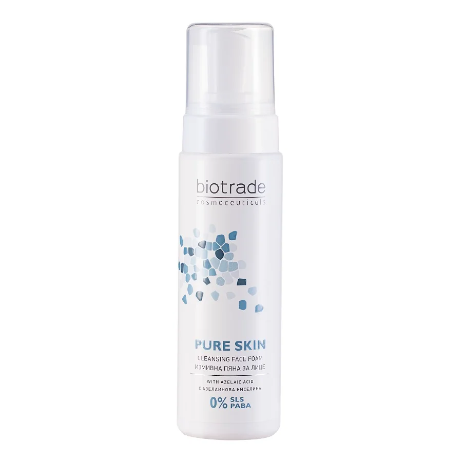 Spuma de curatare ten Pure Skin, 200ml, Biotrade