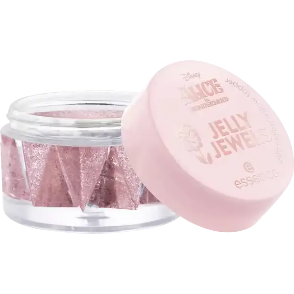 Fard de ochi cu glitter 01 Be Adventurous Disney Alice in Wonderland Jelly Jewels, 4.2g, Essence