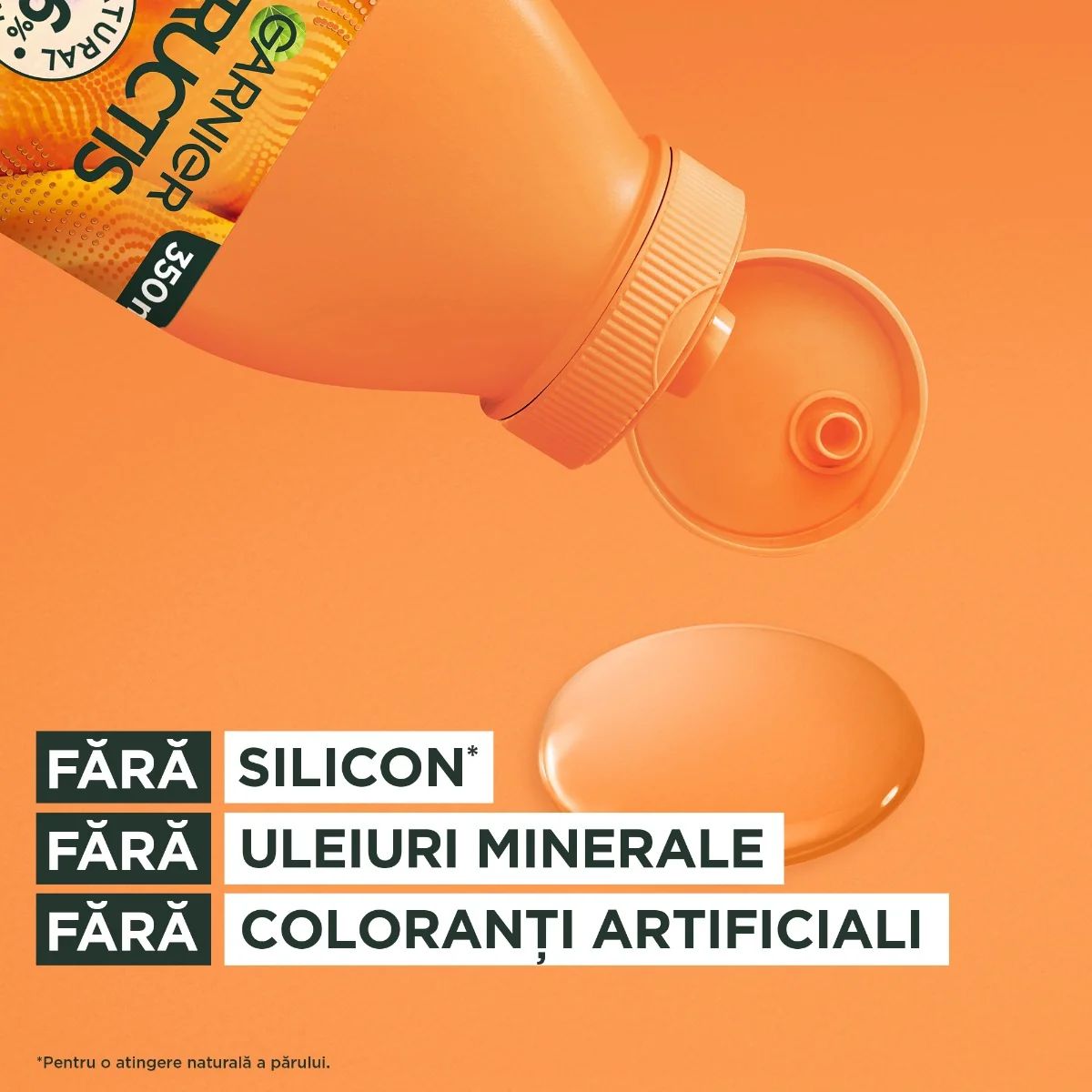 Sampon pentru parul deteriorat Hair Food Papaya, 350ml, Fructis
