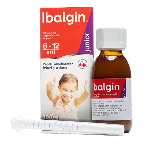 Ibalgin Junior 200mg/5ml, 100ml, Sanofi
