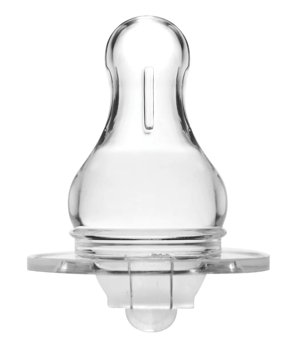 Set tetine silicon Advanced marime L 3-6 luni, 2 bucati, PUR