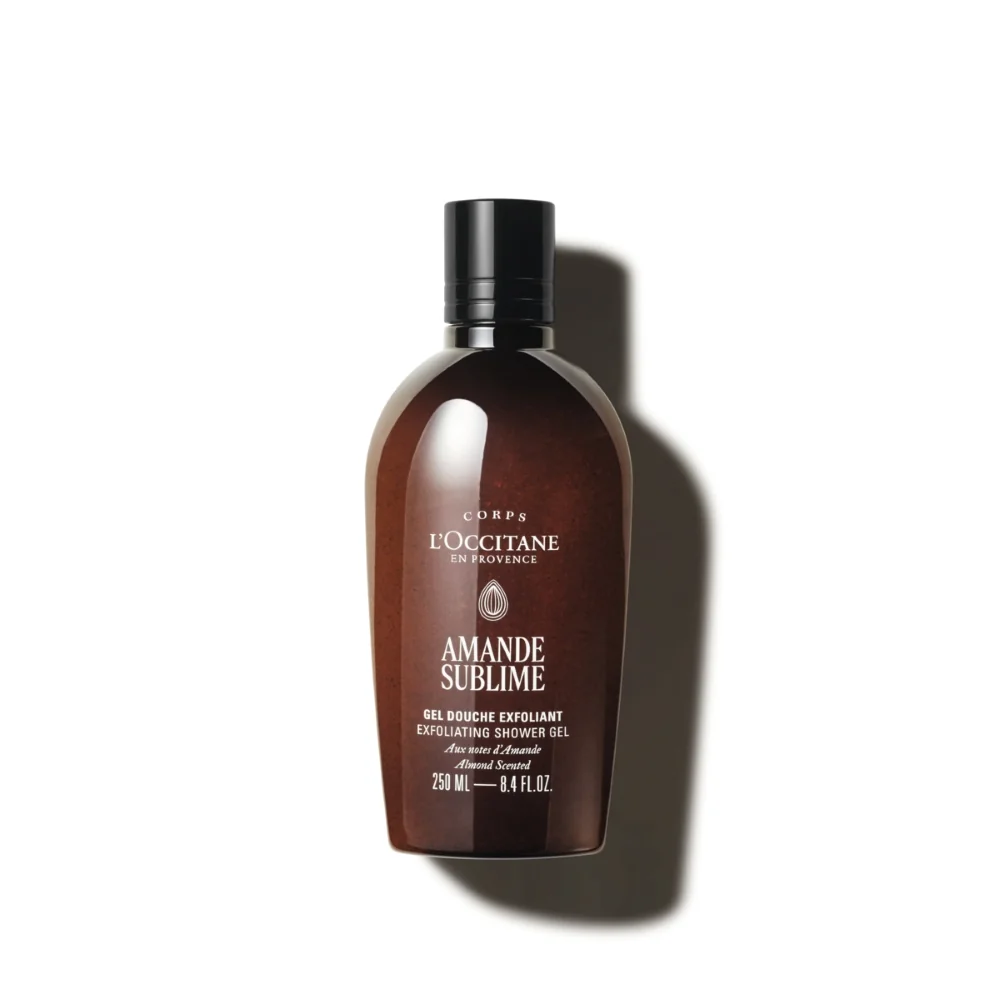 Gel de dus exfoliant Almond, 200ml, L'Occitane