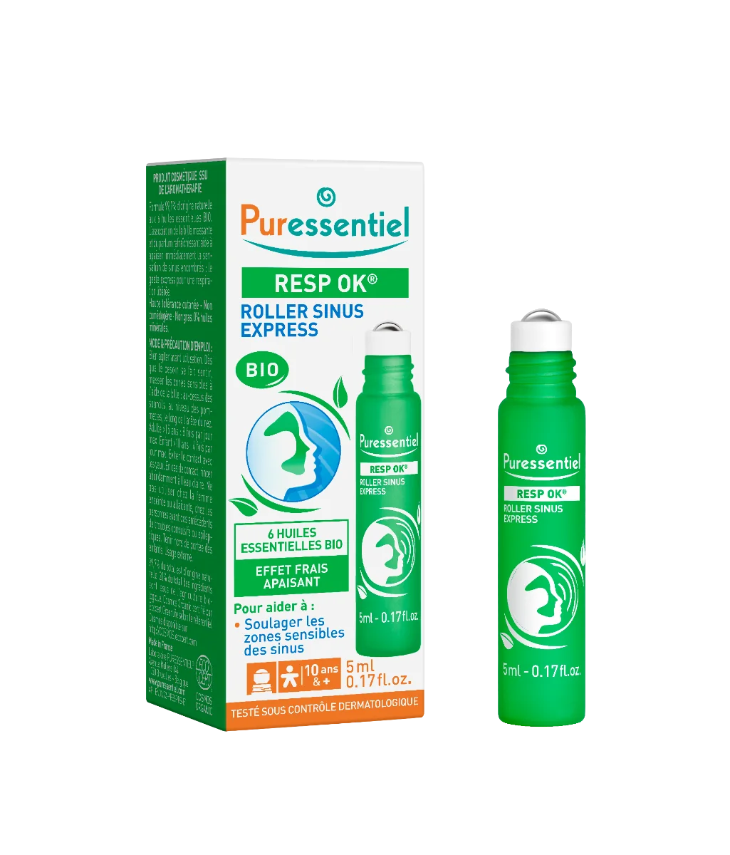 Resp OK sinus roll-on, 5ml, Puressentiel