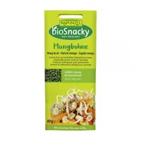 Seminte fasole mung bio pentru germinat BioSnacky, 40g, Rapunzel