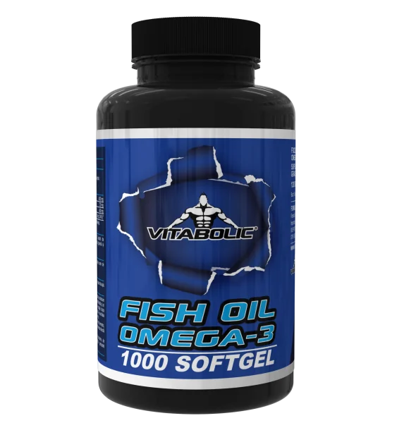 Fish Oil Omega 3 1000mg Softgel, 120 capsule, Vitabolic