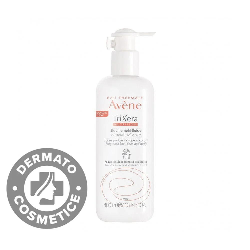 Balsam hidratant pentru piele sensibila si uscata TriXera Nutrition, 400ml, Avene