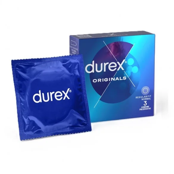 Prezervative Originals, 3 bucati, Durex