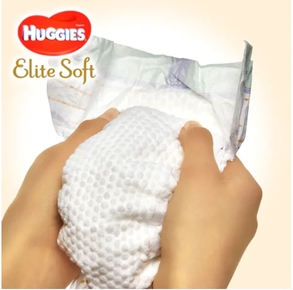 Scutece pentru copii Elite Soft 2, 4-6 kg, 24 bucati, Huggies 