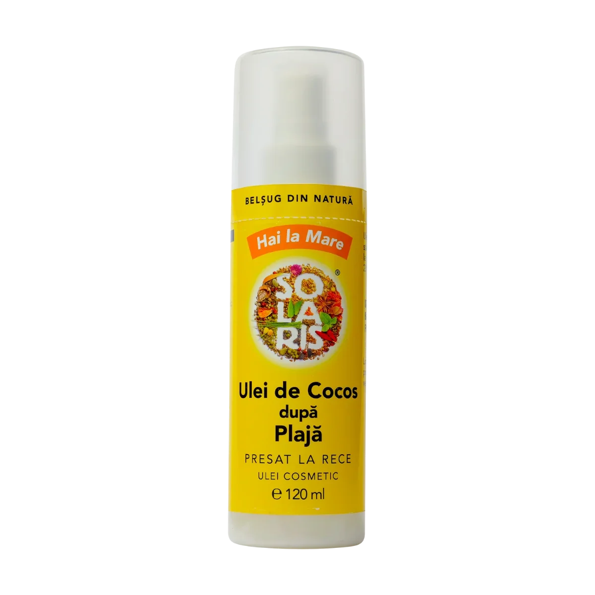 Ulei de cocos Hai la mare, 120ml, Solaris