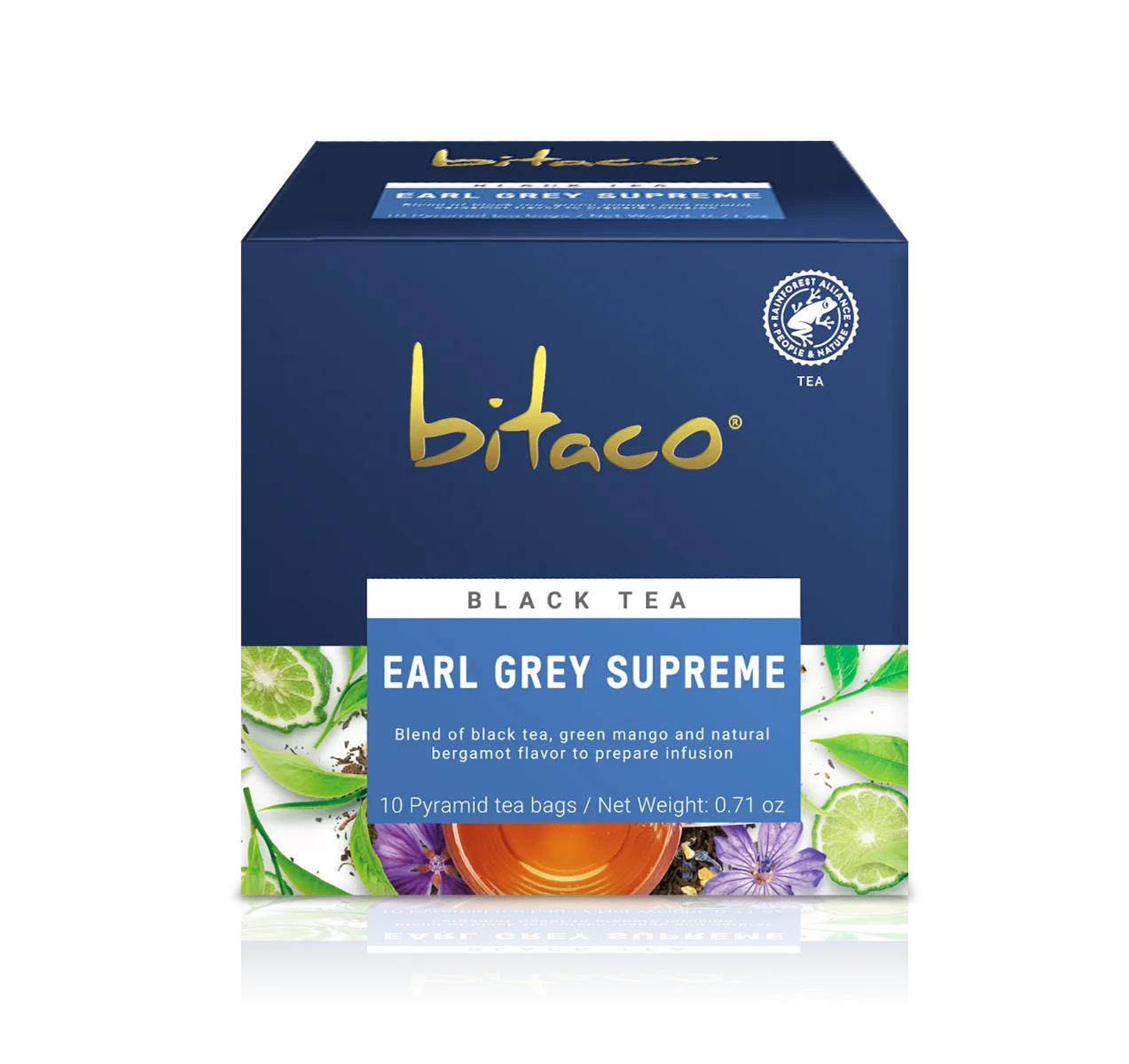 Ceai negru Earl Gray Supreme, 20g, Bitaco