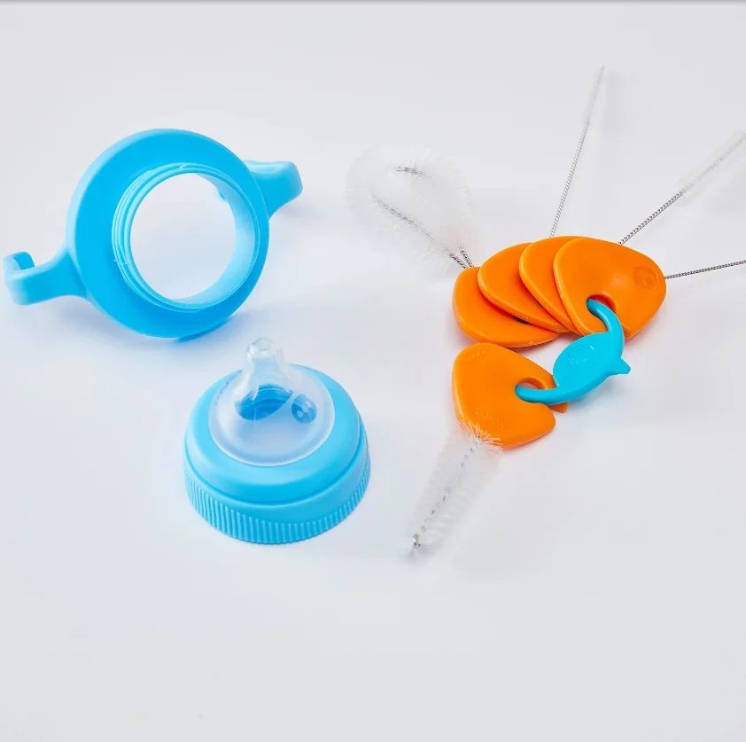 Set perii pentru curatarea biberoanelor/scticlelor/tetinelor, 5 bucati, Bbox