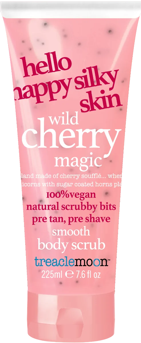 Scrub de corp Wild Cherry Magic, 225ml, Treaclemoon