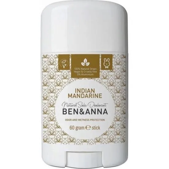 Deodorant natural Indian Mandarin, 60g, Ben&Anna